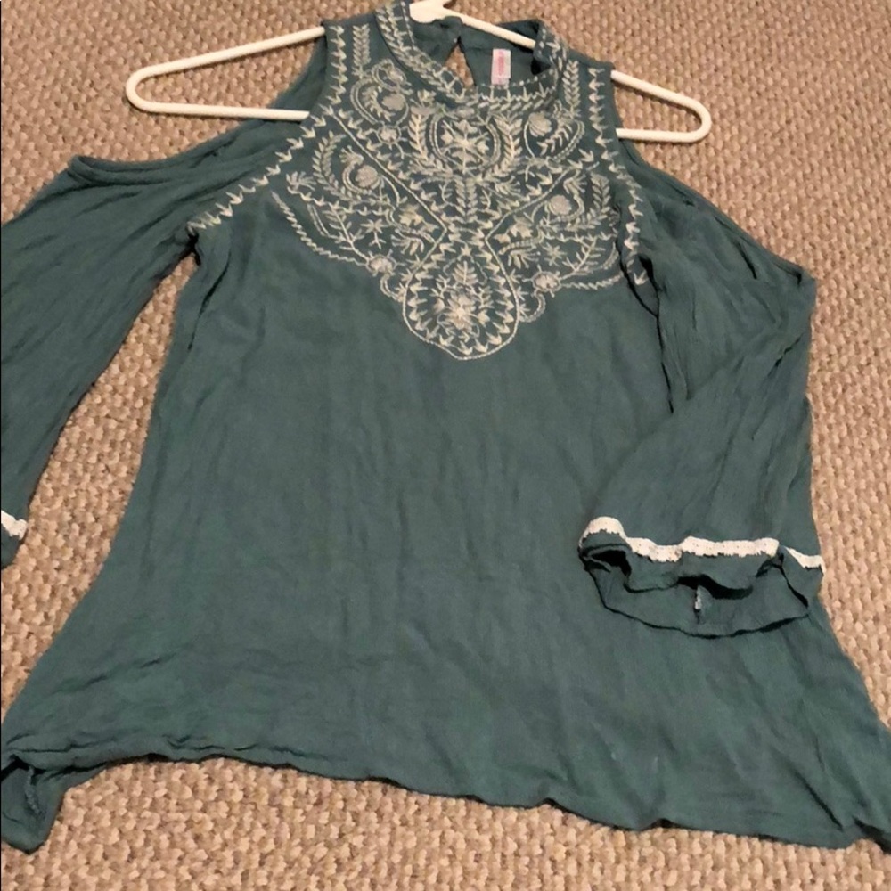 A tank top with sleeves